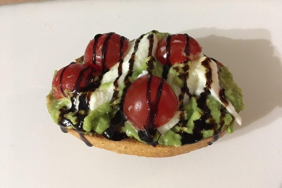 Caprese Avocado Toast