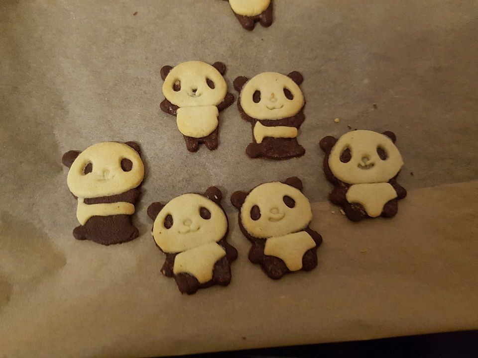 Super schokoladiges Schwarz-Weiß-Gebäck von Stefanie_2000| Chefkoch