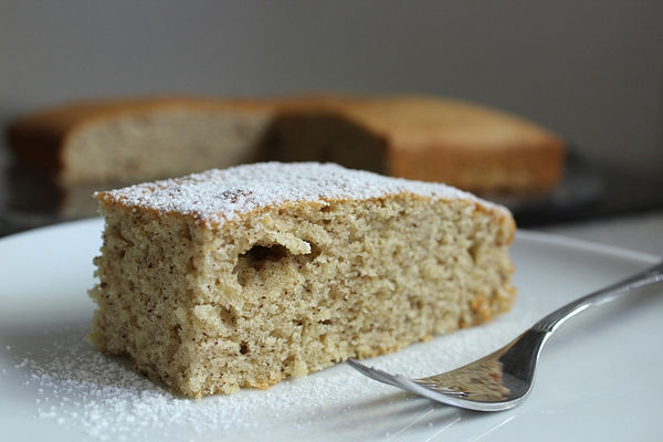 Einfacher, schneller Nusskuchen vom Blech von Köln-Elke | Chefkoch