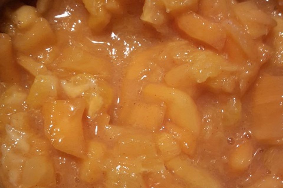 Kaki-Orangen-Kompott