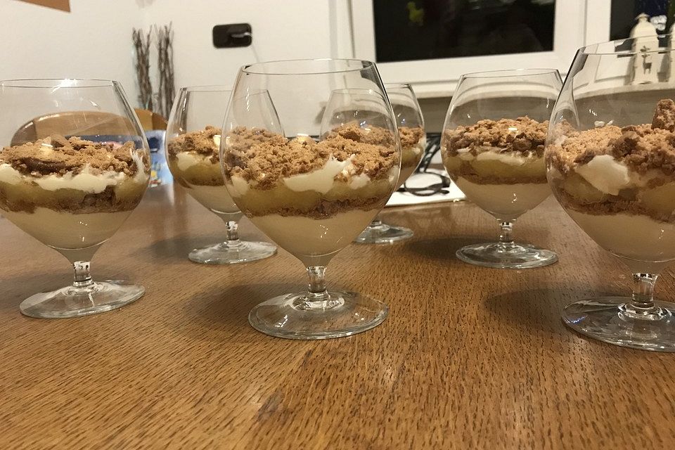 Apfel-Spekulatius-Dessert