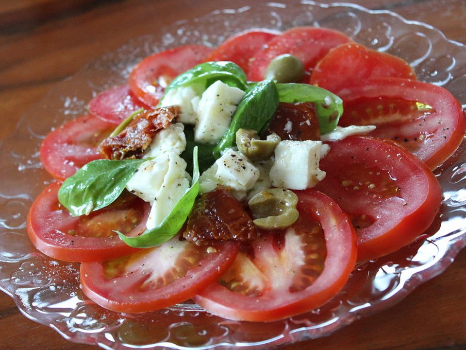 Tomaten-Carpaccio mit Mozzarella von Stutzer-PB| Chefkoch