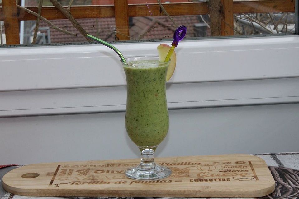 Grüner Smoothie "Supergreen"