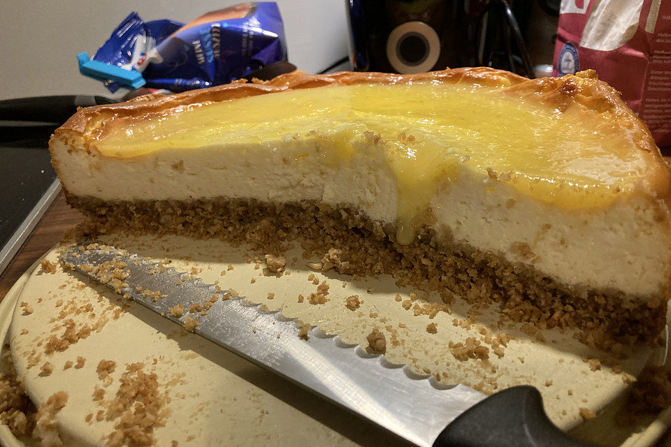 Sítrónusæla - Isländischer Cheesecake mit Zitronentopping