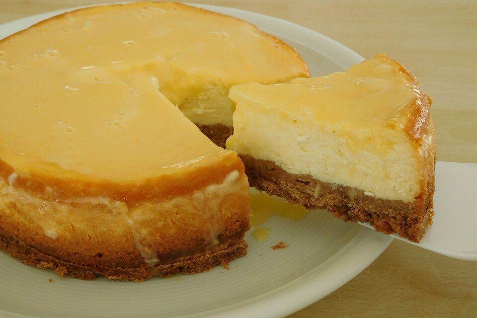 Sítrónusæla - Isländischer Cheesecake mit Zitronentopping