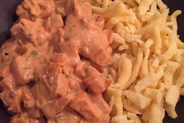 Sarahs Putenpfanne von Sarah2587| Chefkoch