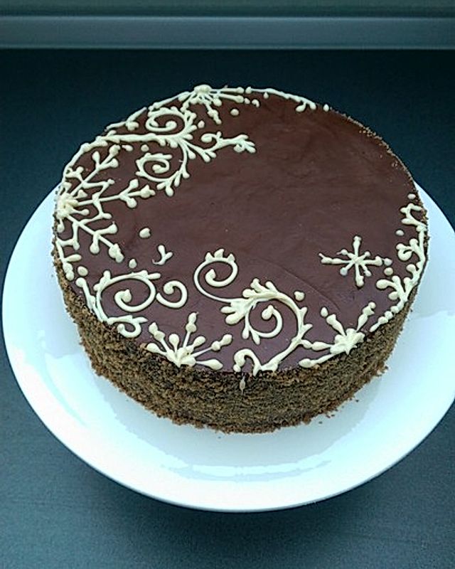 Schoko-Lebkuchen-Torte