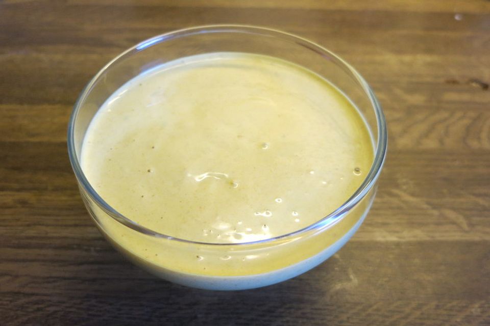 Currysauce für das Fondue