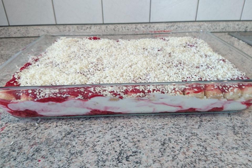 Brigis Himbeerlasagne mit weißer Schokolade