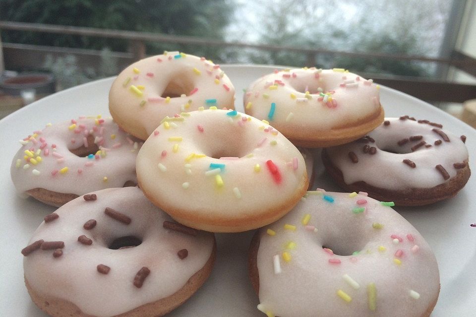 Vanilleglasur für Donuts