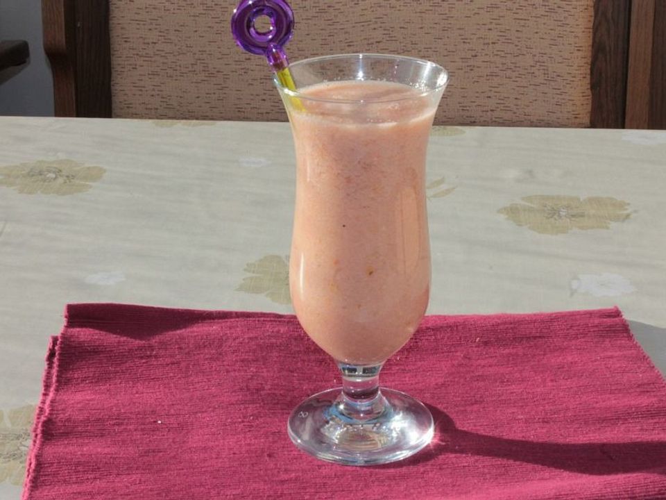 Bananen-Birnen-Granatapfel-Smoothie von patty89| Chefkoch