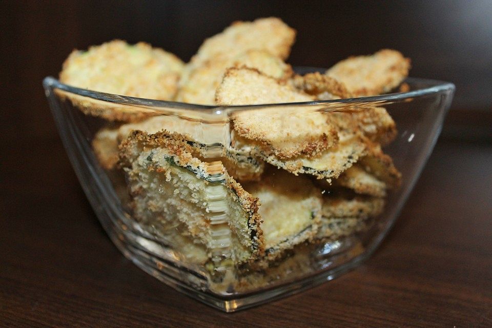 Zucchini-Parmesan-Chips