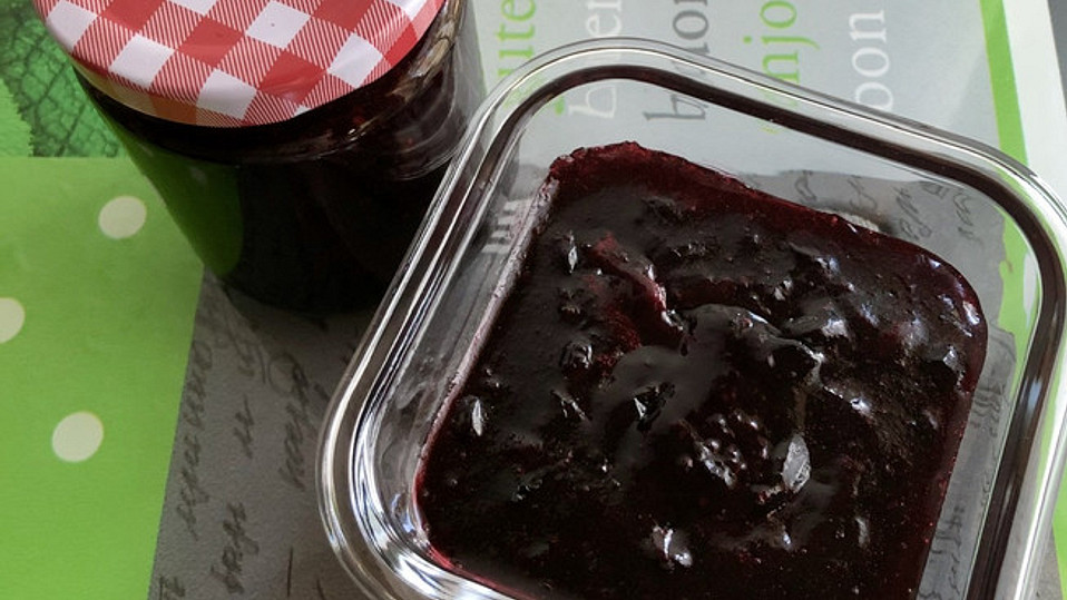 Schwarze Johannisbeer-Marmelade von Juulee