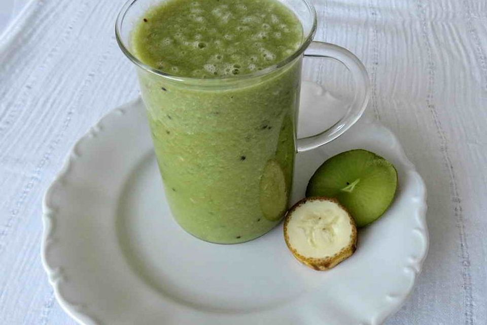 Matcha-Kiwi-Smoothie