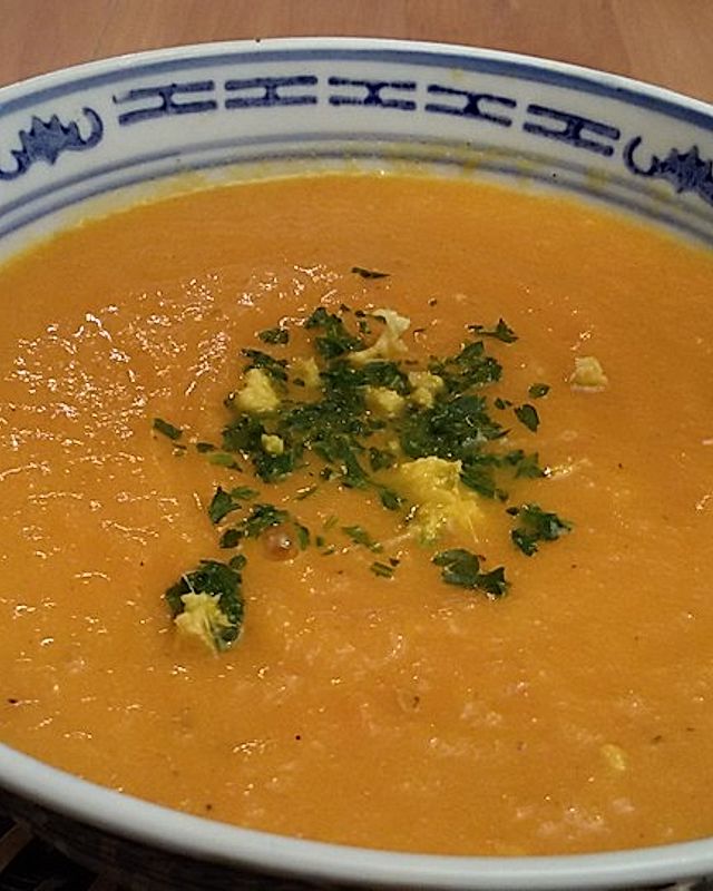 Möhren - Ingwer - Suppe