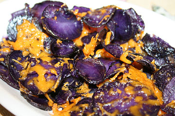 Lila Kartoffelchips Mit Kase Von Tiburonito Chefkoch 