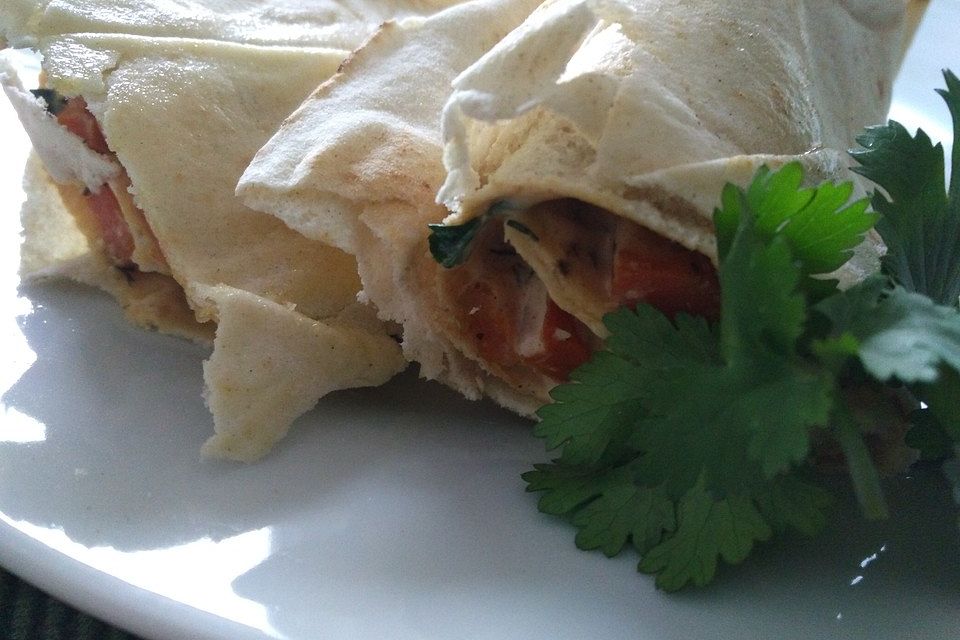 Dürüm vegetarisch mit Möhren