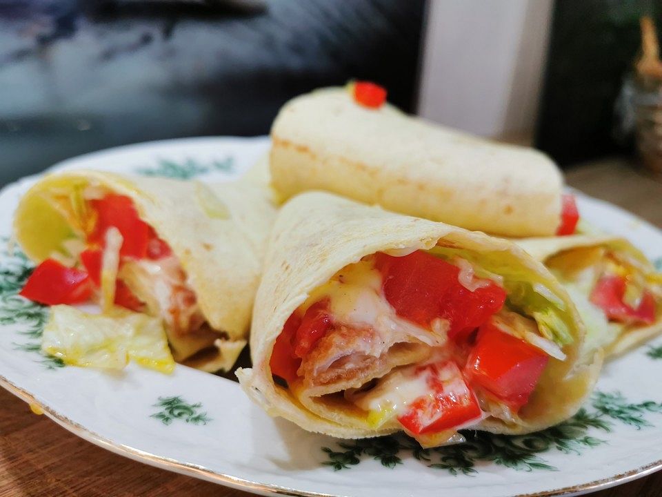 Hühnchen Paprika Wraps von Moschmädchen Chefkoch