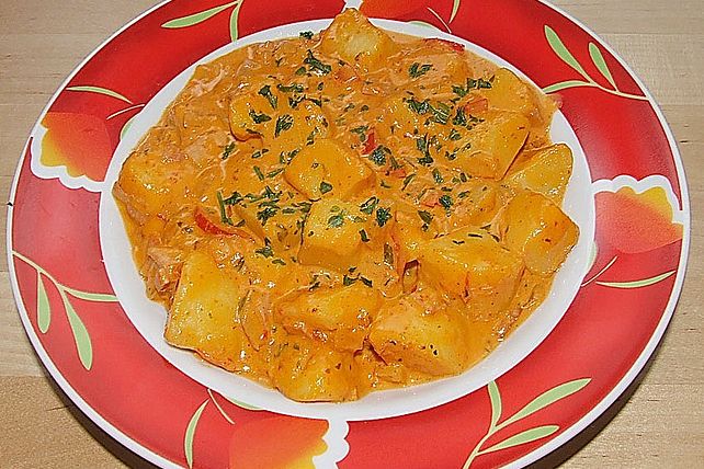 Paprika - Rahmkartoffeln von röhr| Chefkoch