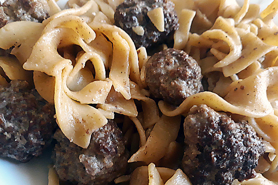 One Pot Swedish Meatballs