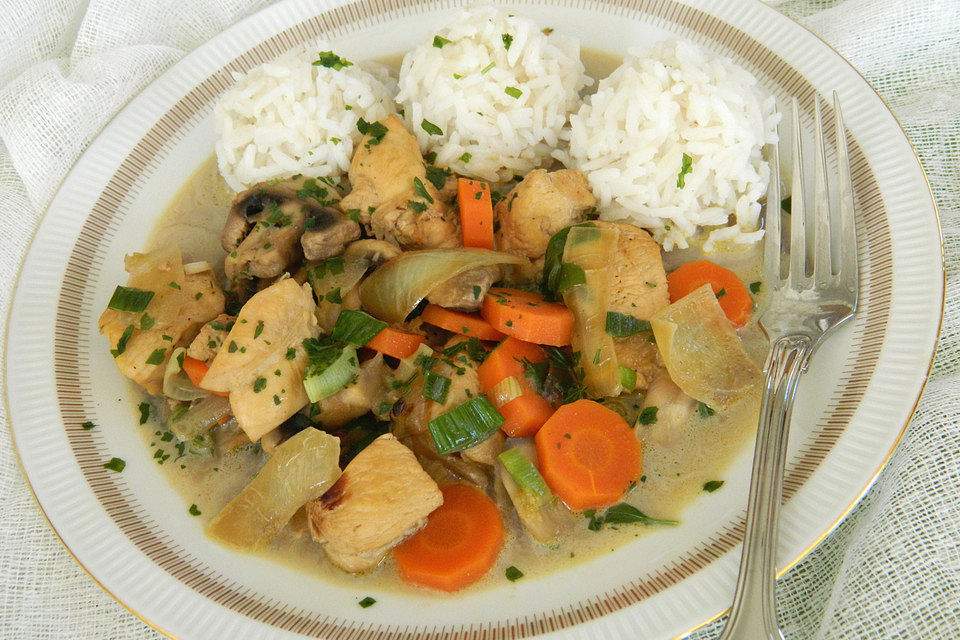 Frühlingshaftes Gulasch Frühlingshaftes Gulasch