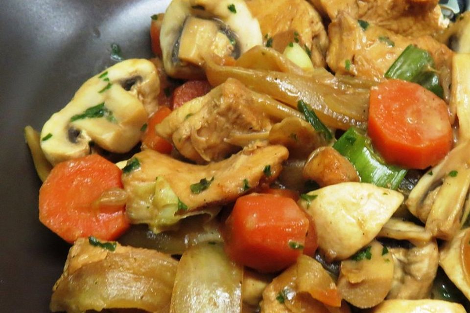 Frühlingshaftes Gulasch Frühlingshaftes Gulasch