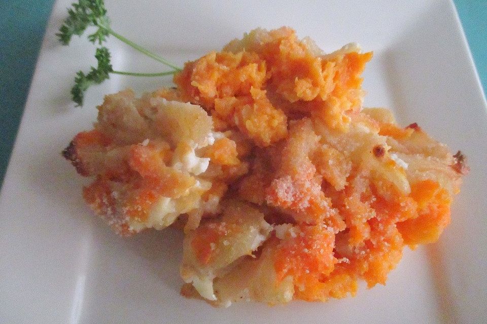 Kartoffelpüree - Apfel - Auflauf