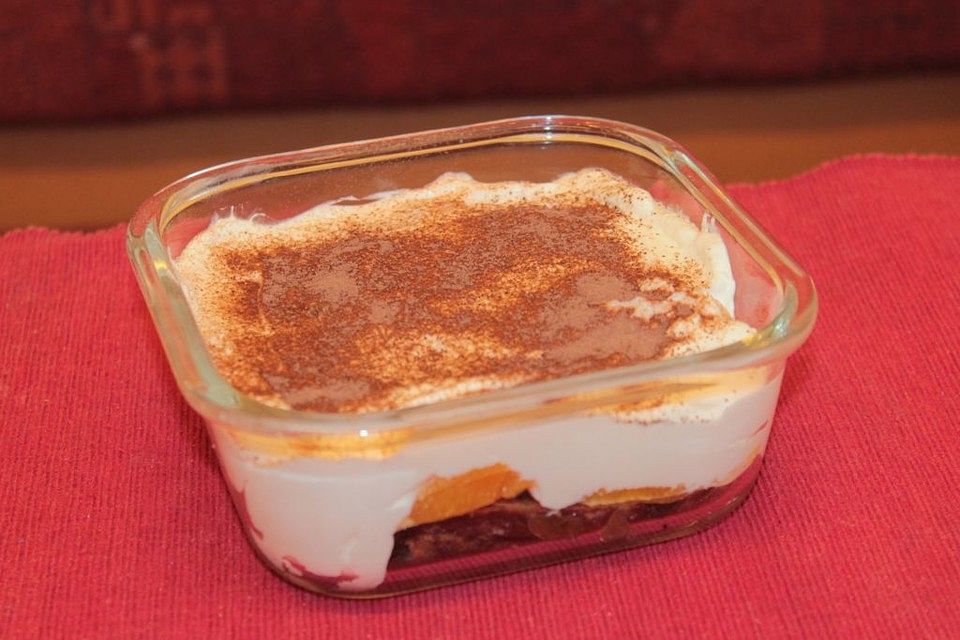 Orangen-Stollen-Tiramisu