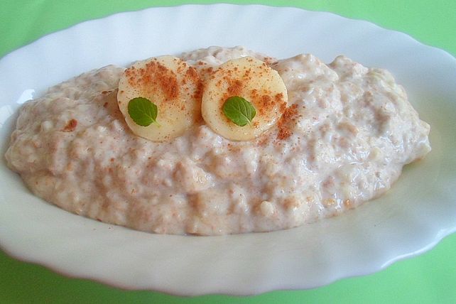 Bananenjoghurt mit Haferflocken und Kleie von RedKyrah82| Chefkoch