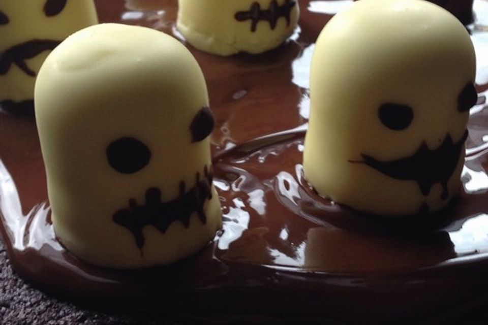 Spooky Brownies zu Halloween