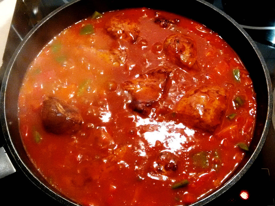 Hühnchen in Paprikasauce von thassos456| Chefkoch
