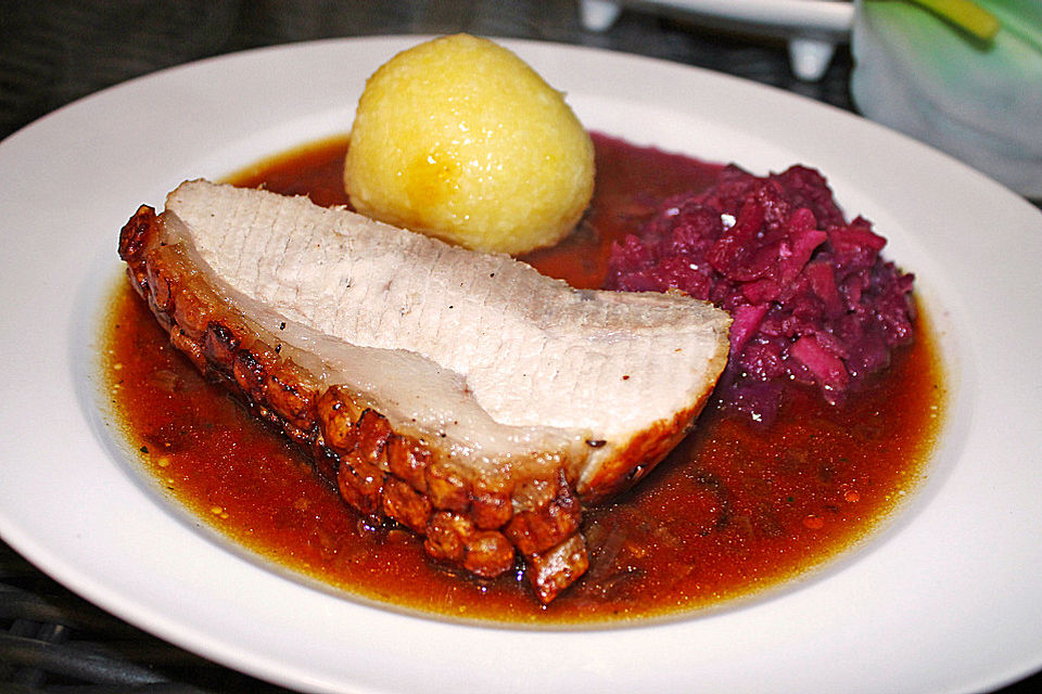 Nicoises Schweinebraten