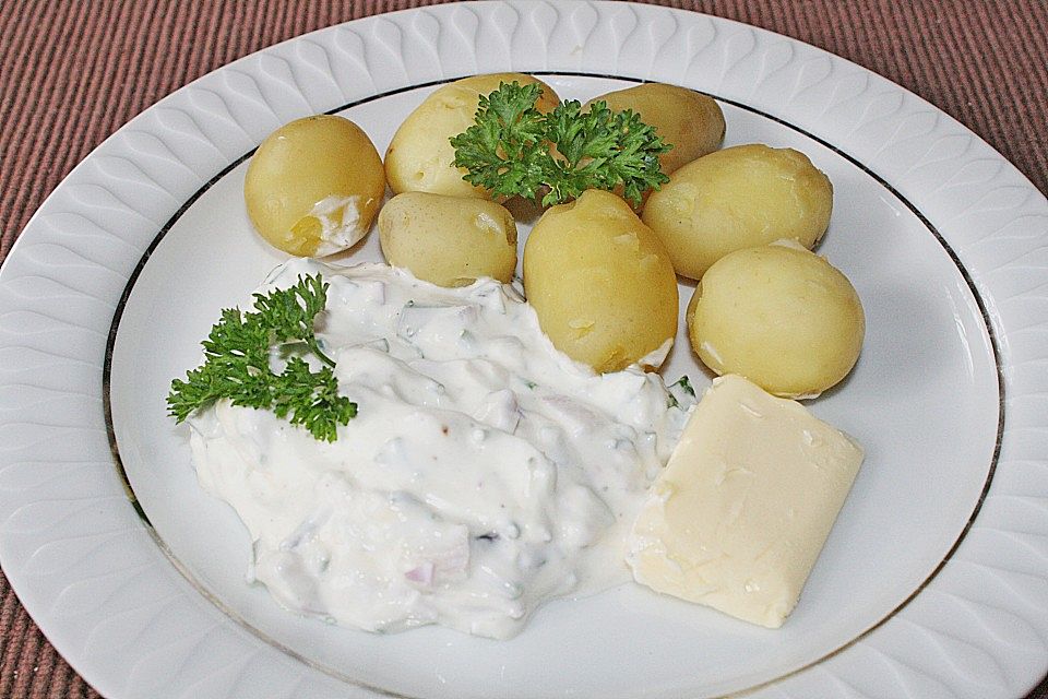 Kartoffeln mit Quark