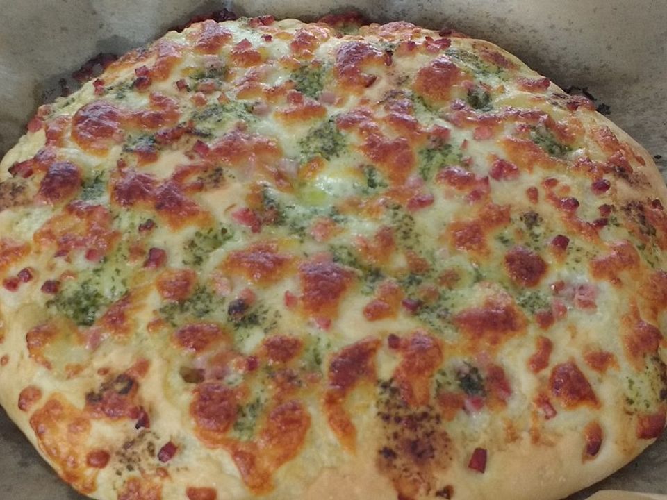 Schinken-Käse-Focaccia von manenja | Chefkoch