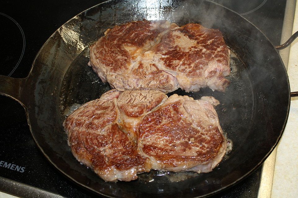 Das perfekte Steak mit Steakkruste