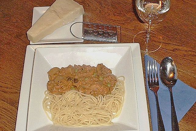 Thunfischsoße mit Hack und Pilzen von Keks| Chefkoch