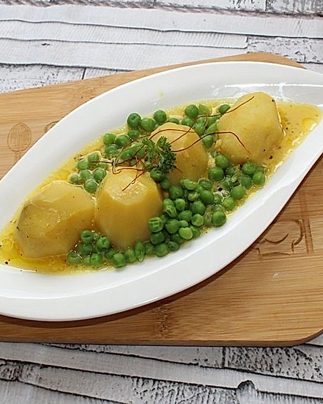 Kartoffel-Erbsen-Salat