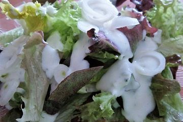 Französische Salatsoße auf Vorrat
