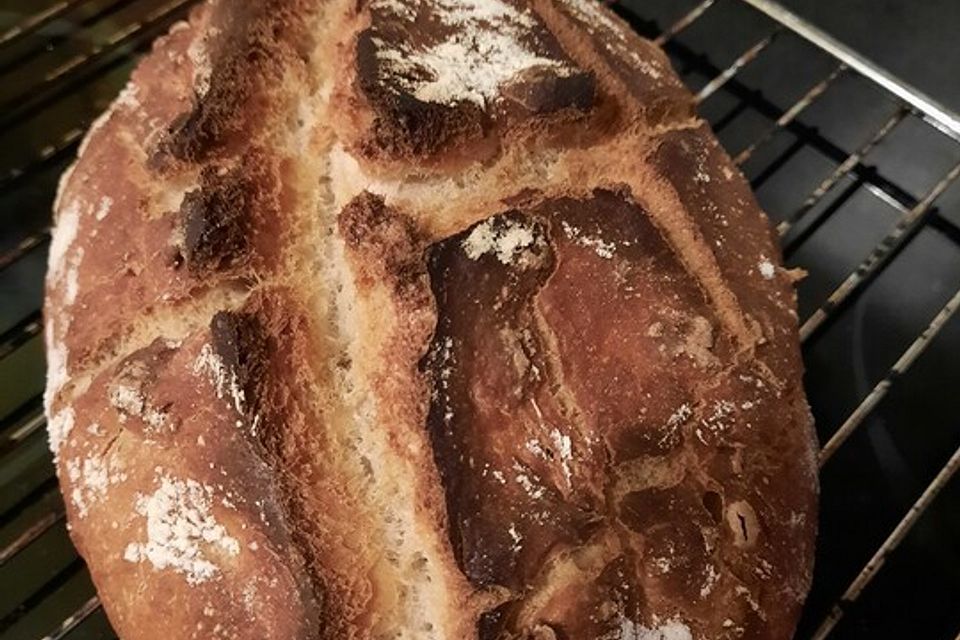 Brot mit Joghurtkruste