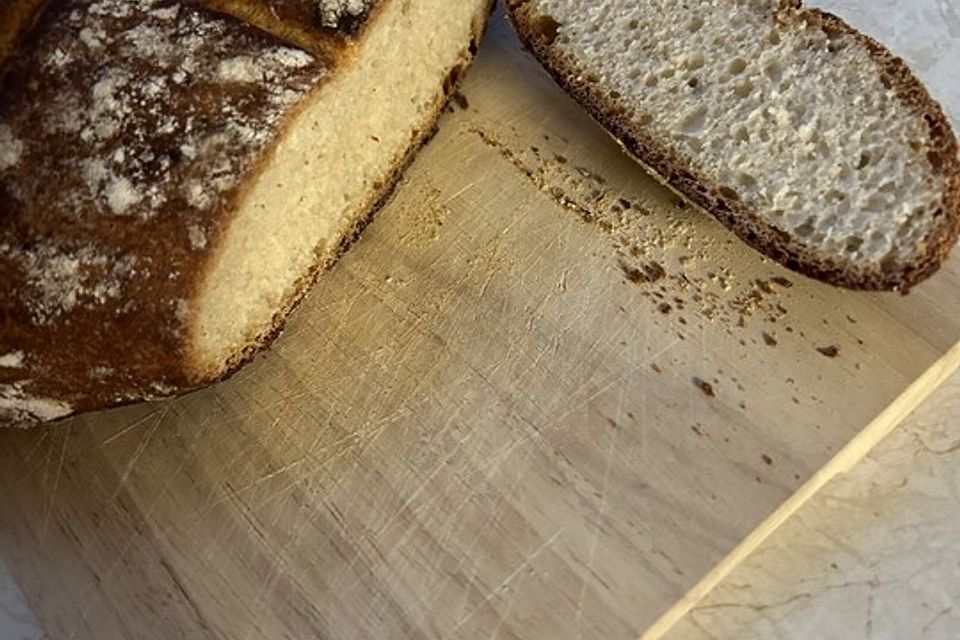 Brot mit Joghurtkruste