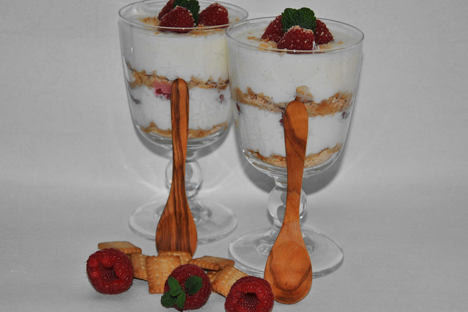 Himbeer-Cheesecake-Trifle