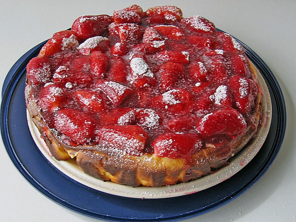 Erdbeer - Mandel - Kuchen von zikke111| Chefkoch