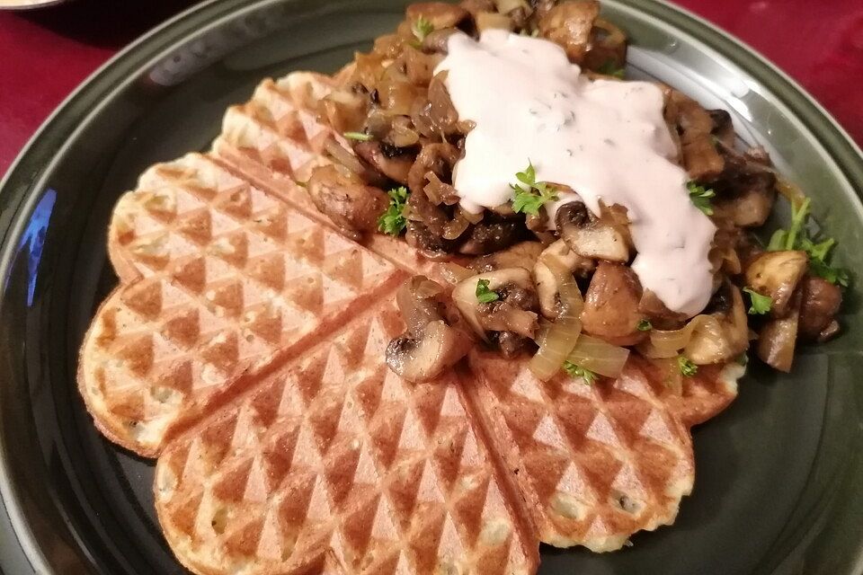 Kartoffelwaffeln