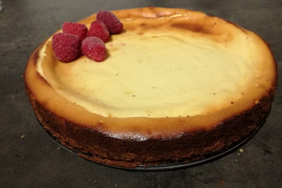 Bester Low Carb Käsekuchen mit Boden