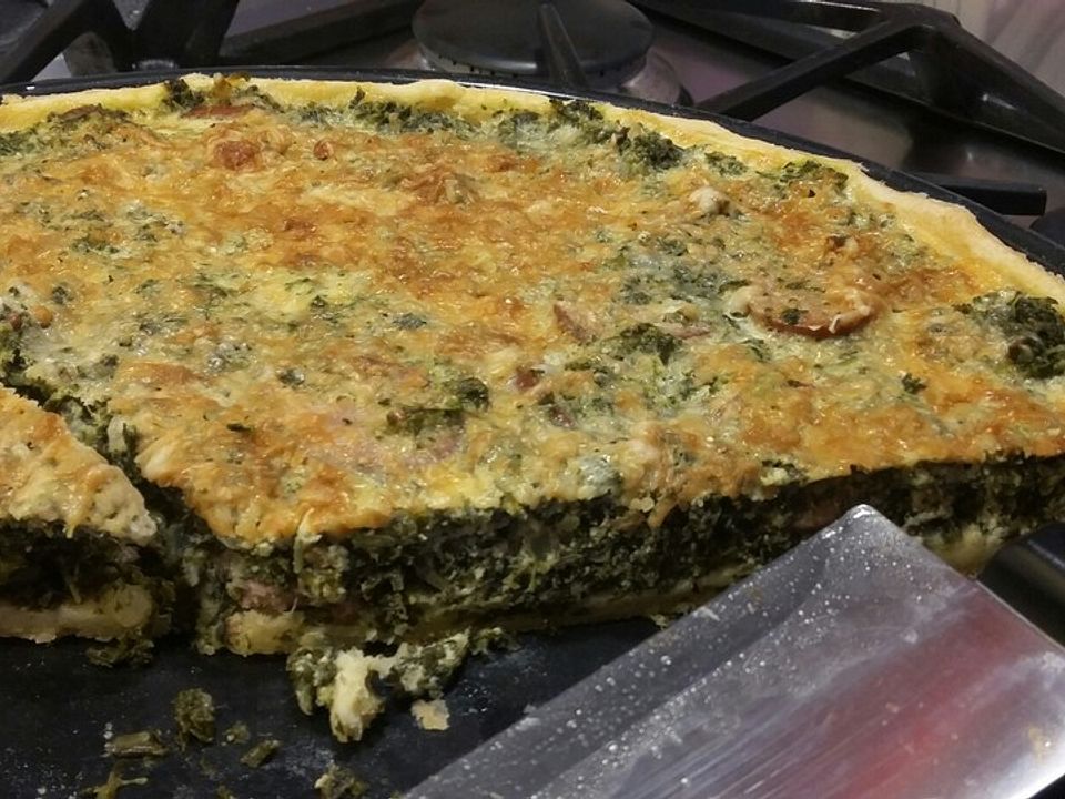 Grünkohlquiche mit Mettwurst von lucky47 | Chefkoch