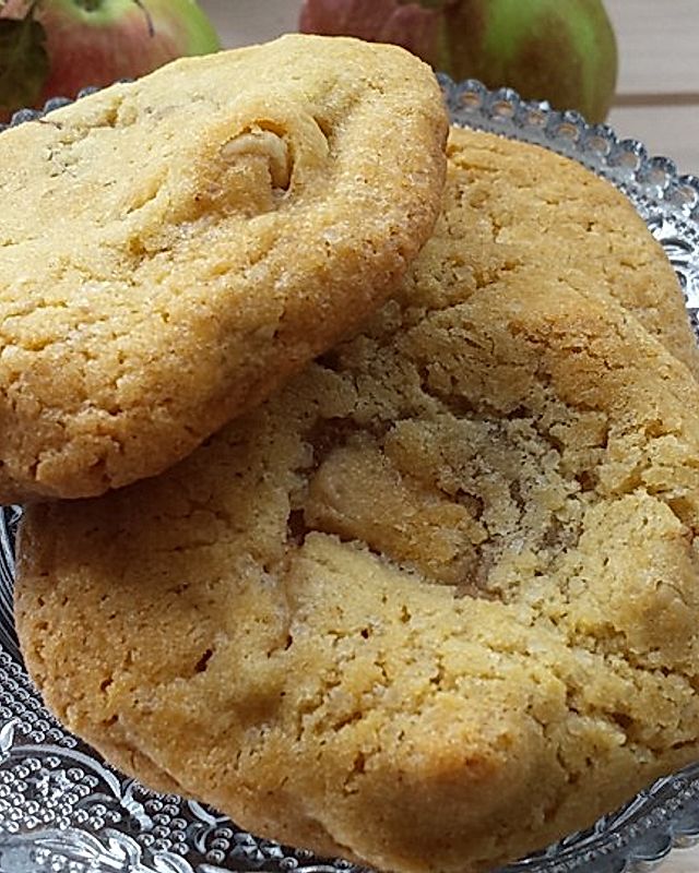 Walnuss-Apfel-Cookies