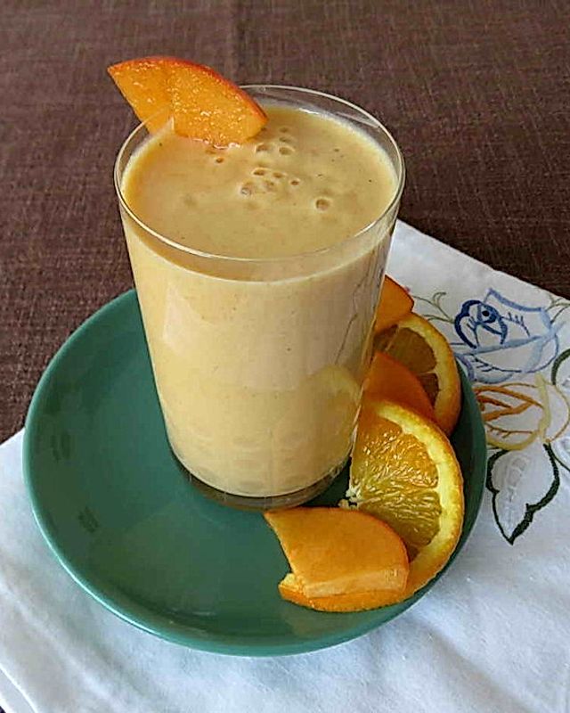 Kaki-Orangen-Smoothie