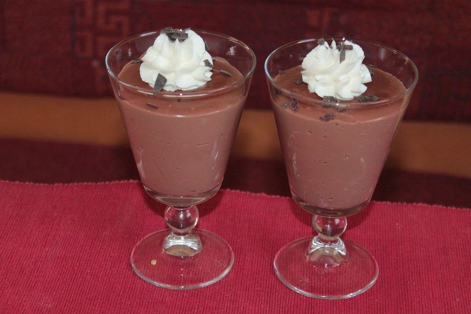 Schokoladen-Quark-Creme aus selber gemachtem Pudding