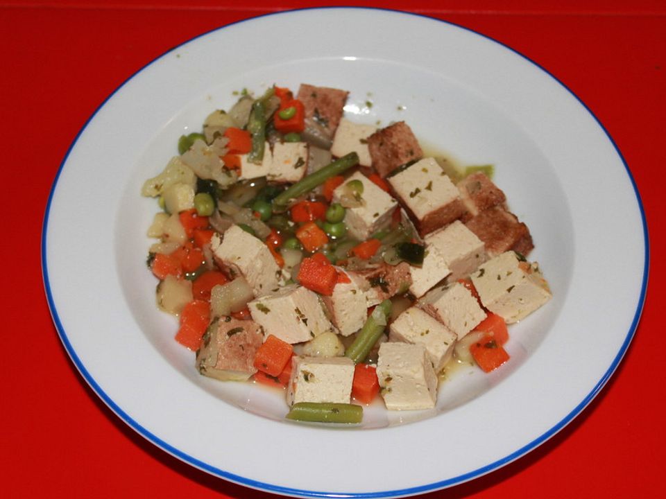 Tofu-Gemüse-Suppe von Jasmin-Petra-Wenzel| Chefkoch