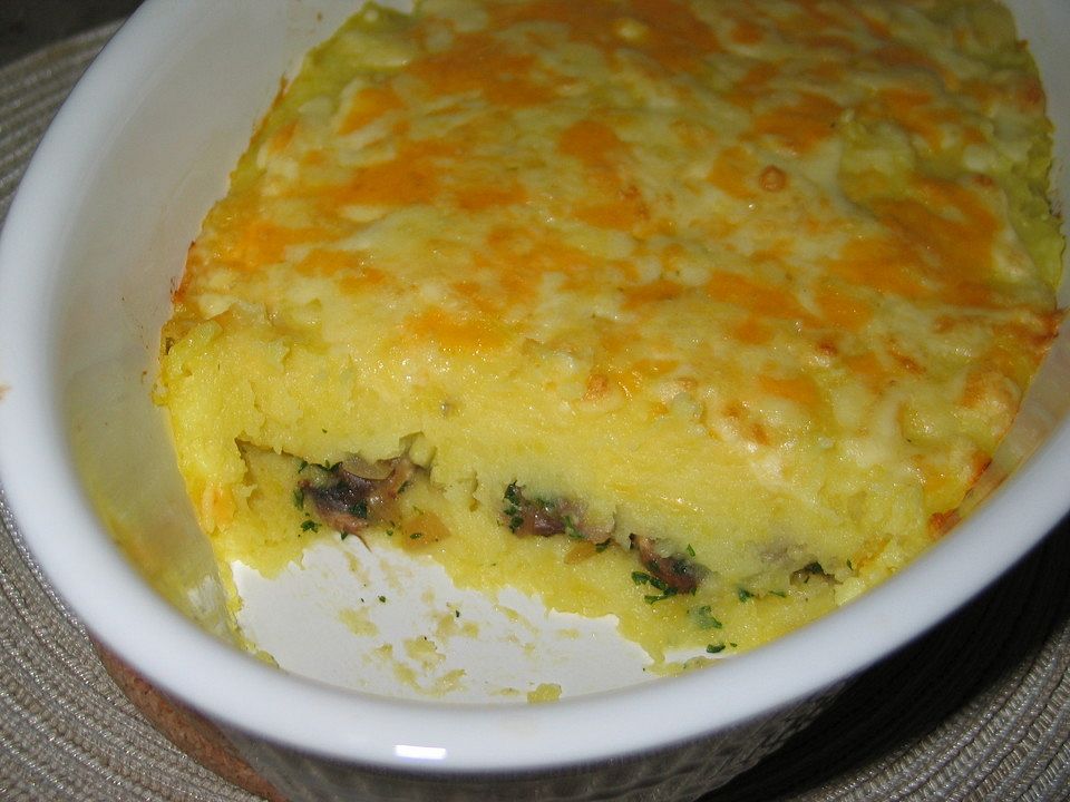 Kartoffelauflauf mit Pilzen von c.nick| Chefkoch